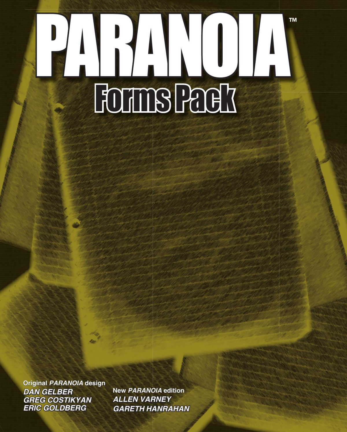 Paranoia Forms Pack Mongoose Publishing