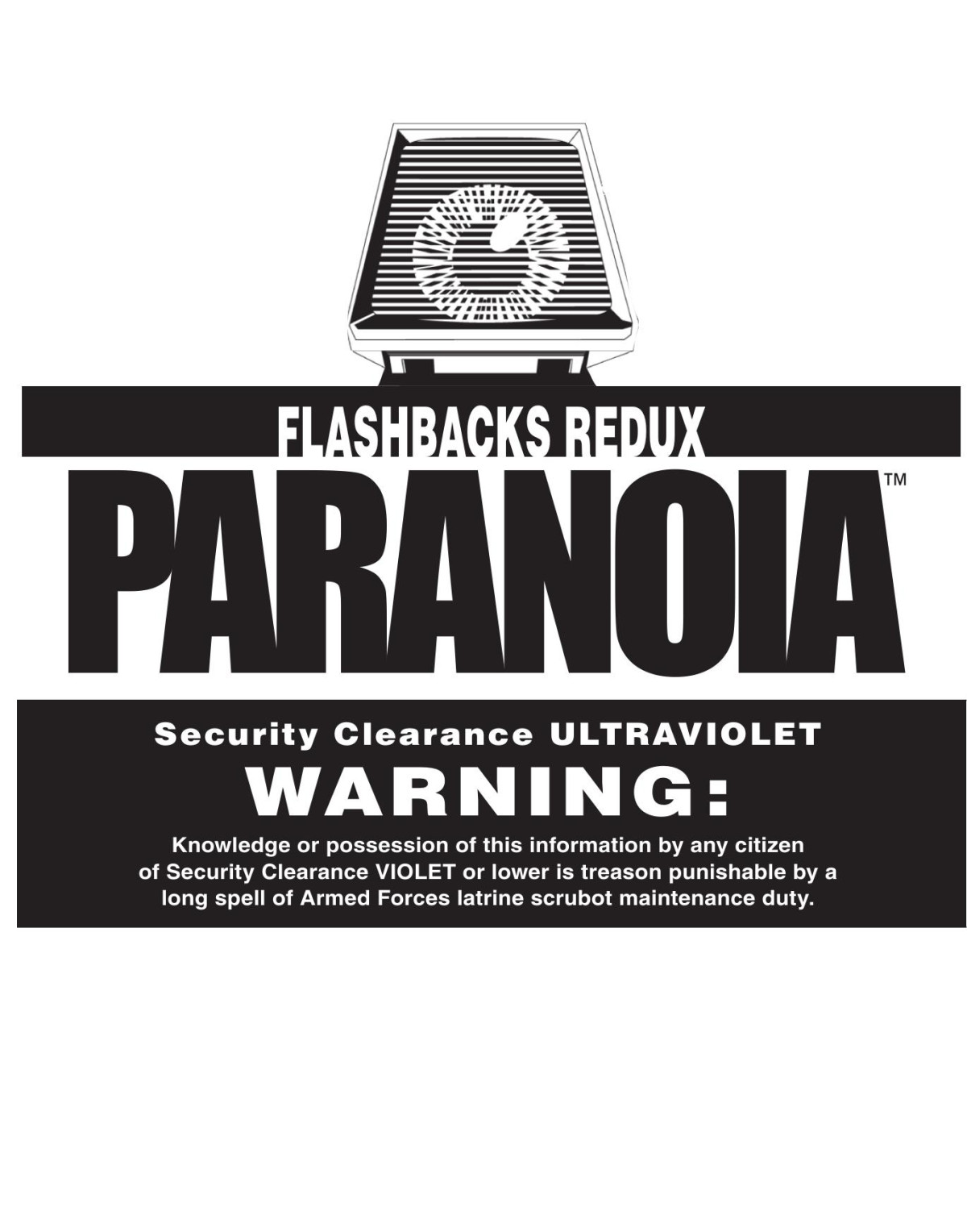 Paranoia Flashbacks Redux Mongoose Publishing