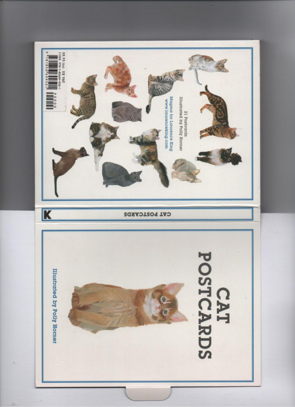 Cat Postcards Sue Parslow Magma Polly Horner
