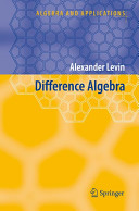 Difference Algebra Alexander Levin