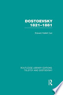 Dostoevsky 18211881 Eh Carr