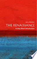 The Renaissance A Very Short Introduction Jerry Brotton