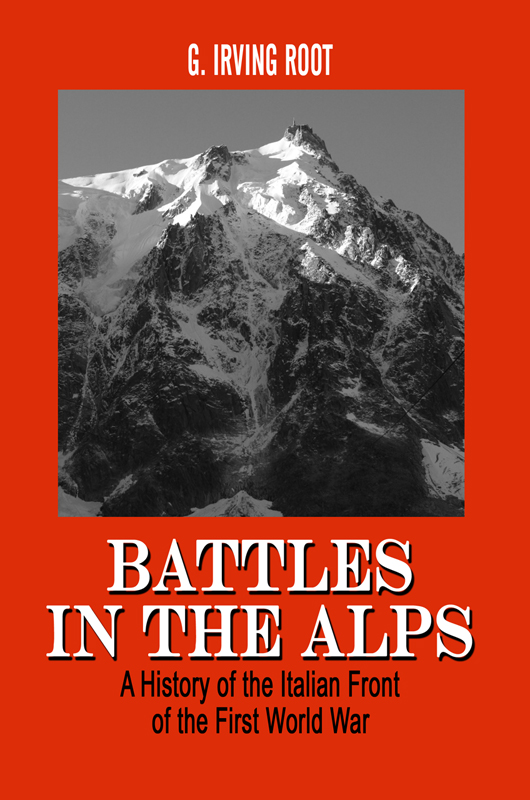 Battles In The Alps Root G Irving