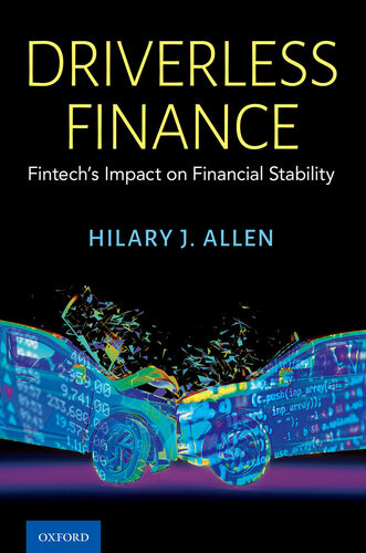 Driverless Finance 1st Edition Hilary J Allen