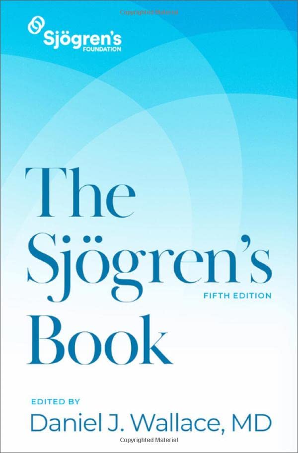 The Sjogrens Book 5th Edition Daniel Jeffrey Wallace