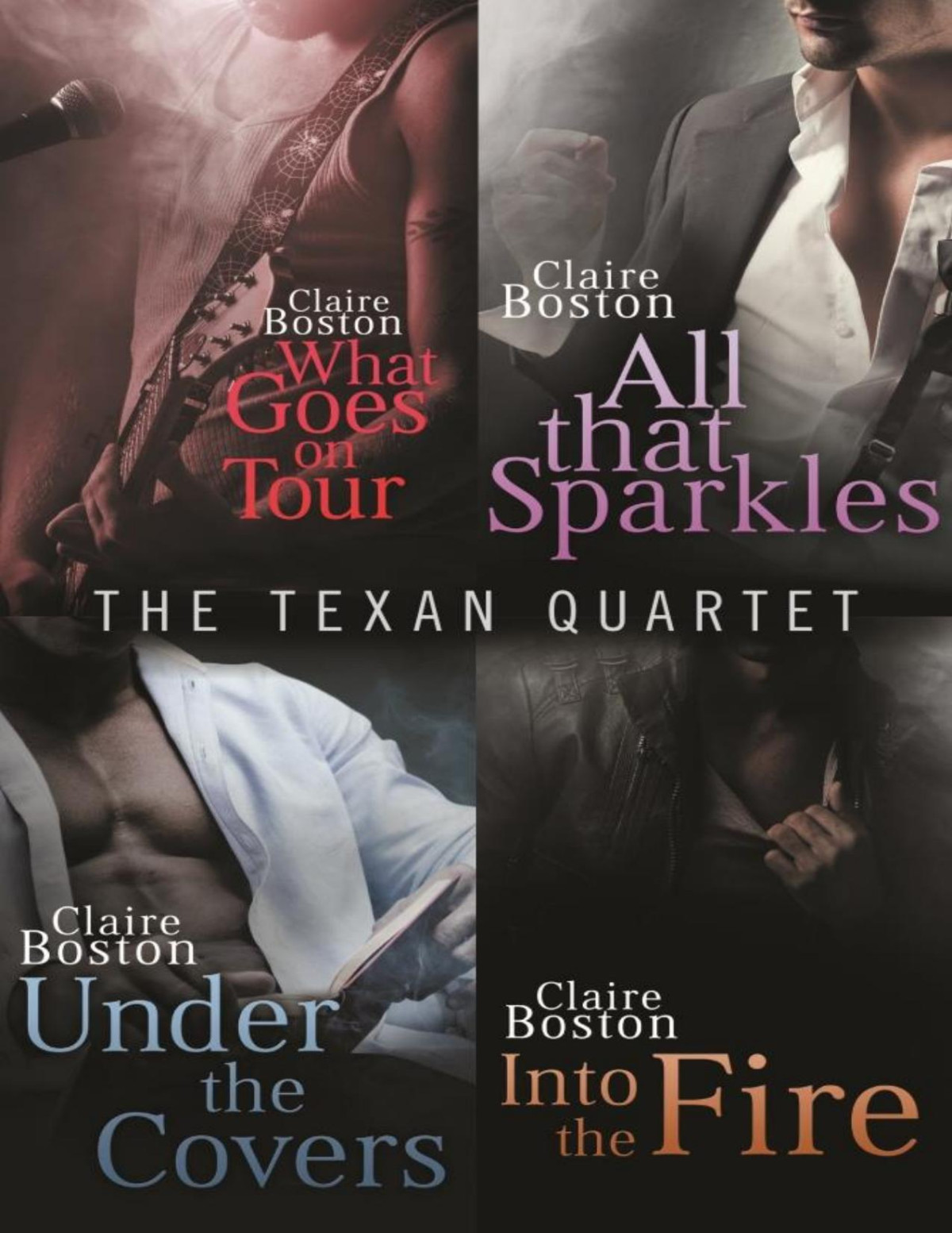 The Texan Quartet Books 14 Omnibus Claire Boston