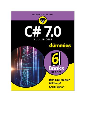 C 70 Allinone For Dummies John Paul Mueller Bill Sempf Chuck Sphar