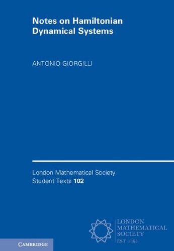 Notes On Hamiltonian Dynamical Systems Antonio Giorgilli