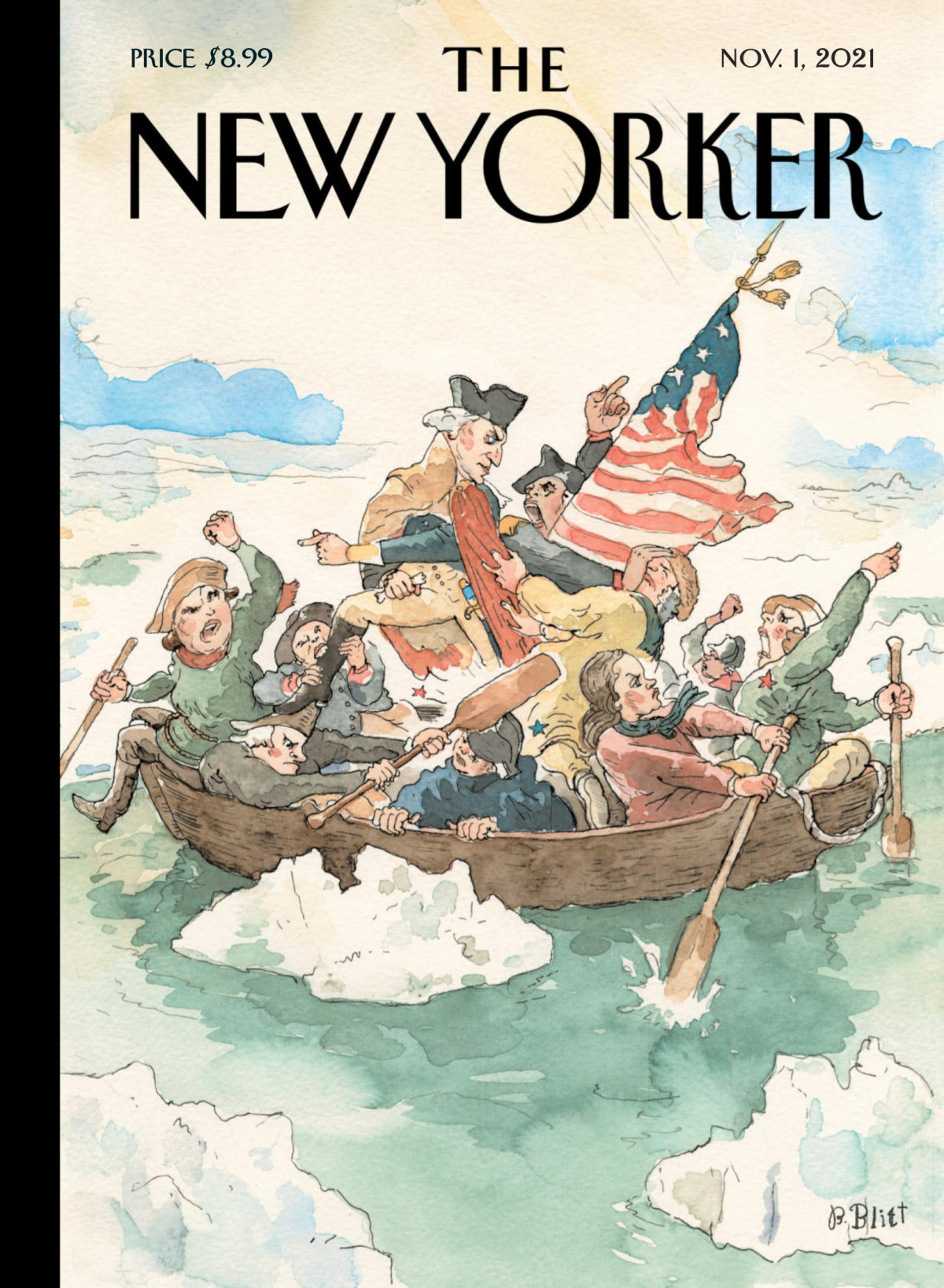 The New Yorker 1st November 2021 David Remnick Editor In Chief