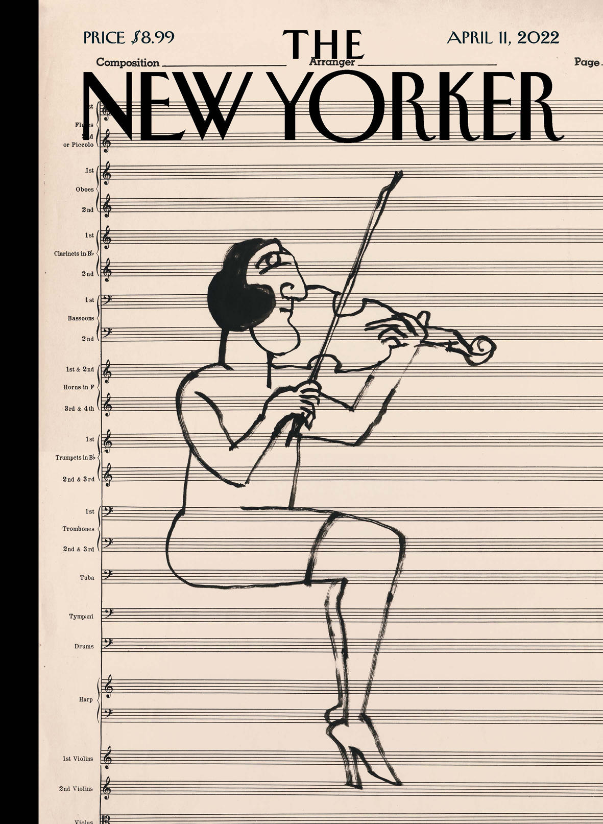 The New Yorker 11th April 2022 David Remnick Editor In Chief