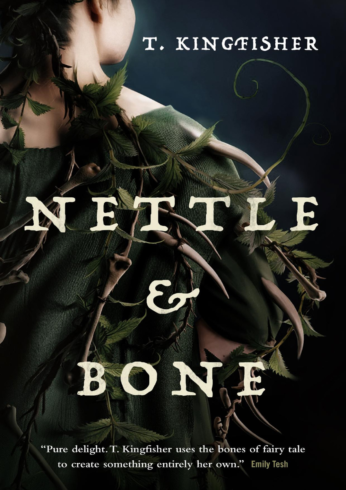 Nettle Bone T Kingfisher