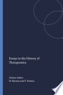 Essays In The History Of Therapeutics W F Bynumvivian Nutton