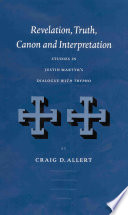 Revelation Truth Canon And Interpretation Allert Craig D