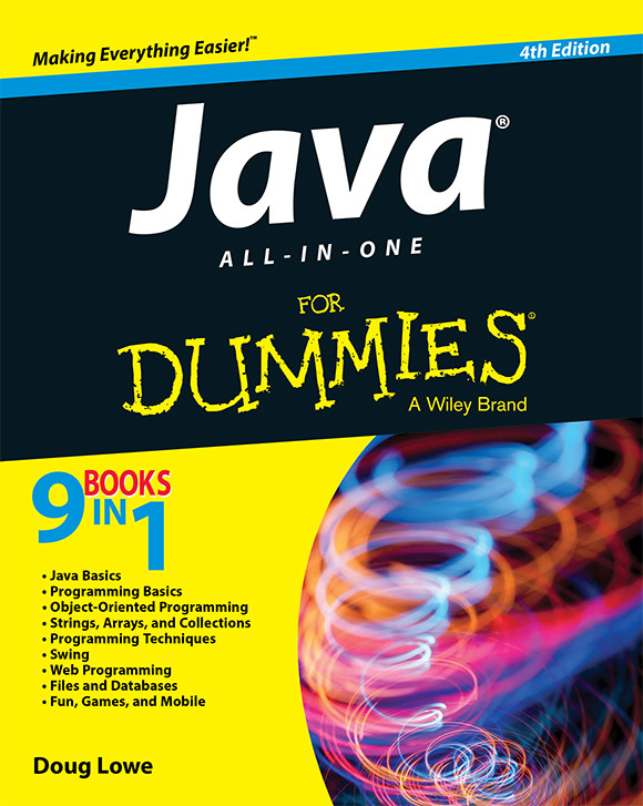 Java Allinone For Dummies Doug Lowe
