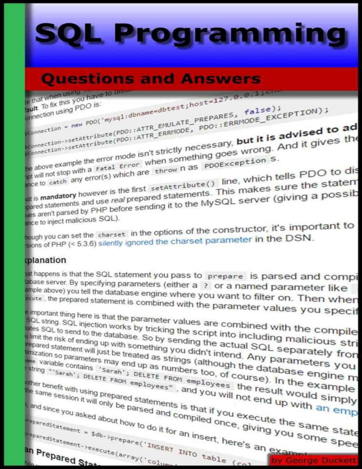 Sql Programming Questions And Answers George Duckett