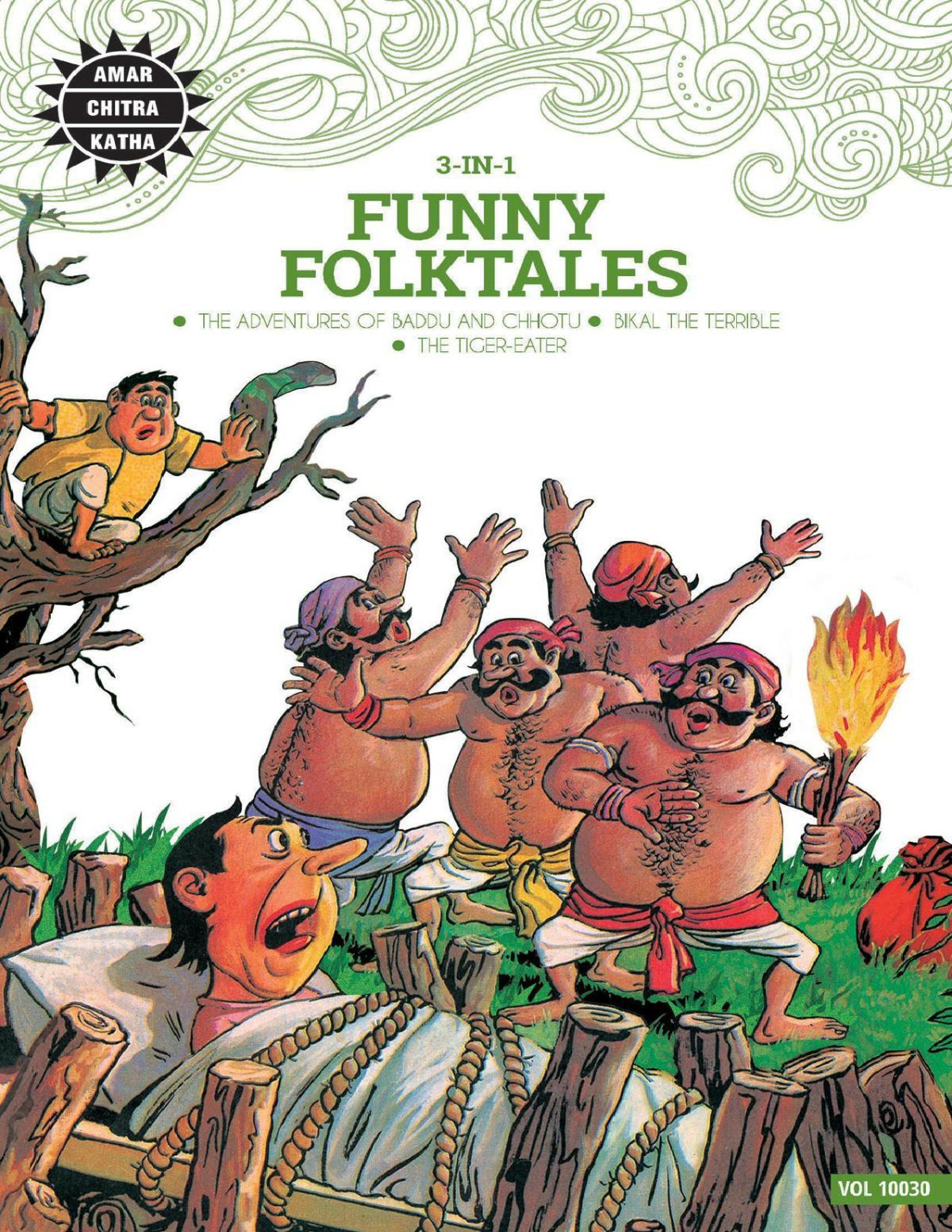 Funny Folktales 3 In 1 Amar Chitra Katha Anant Pai