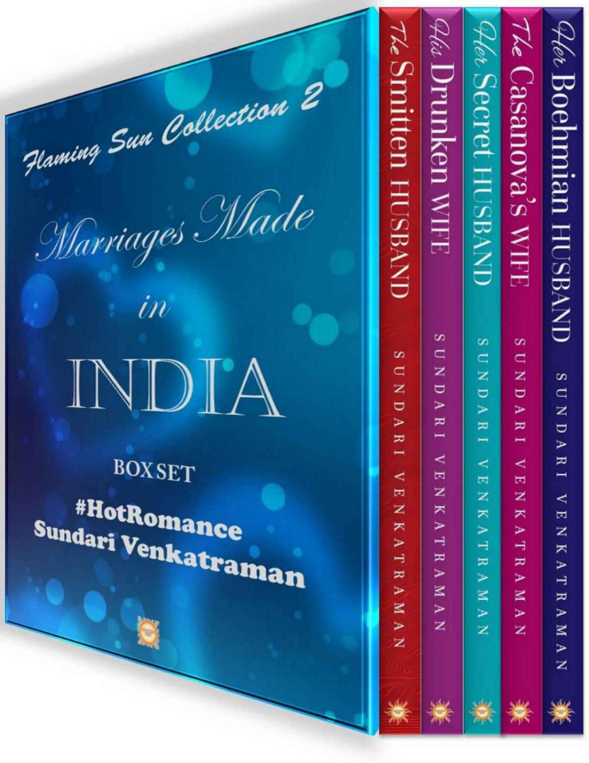 Flaming Sun Collection 2 Marriages Made In India Box Set With 5 Novellas Sundari Venkatraman