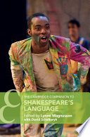 The Cambridge Companion To Shakespeares Language Lynne Magnusson