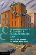 The Cambridge Companion To Business And Human Rights Law Ilias Bantekas