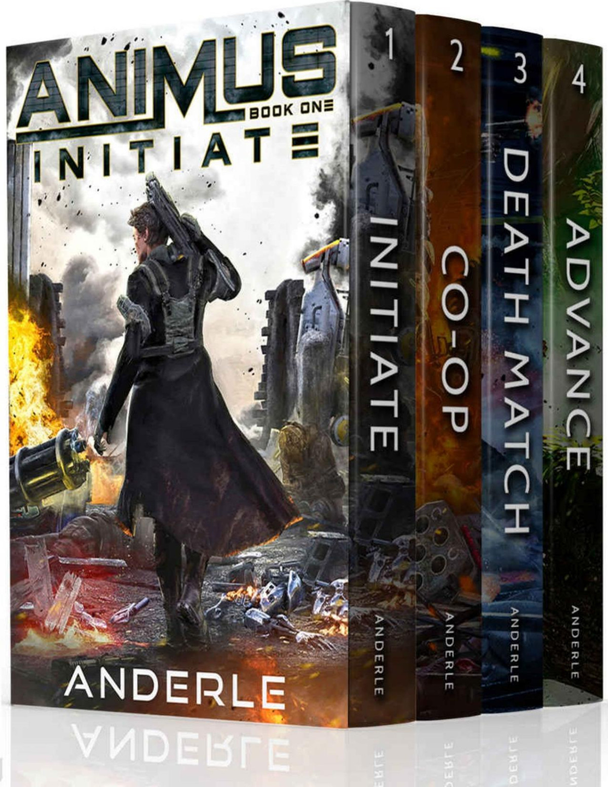 Animus Boxed Set 1 Books 14 Initiate Coop Death Match Advance Joshua Anderle Michael Anderle