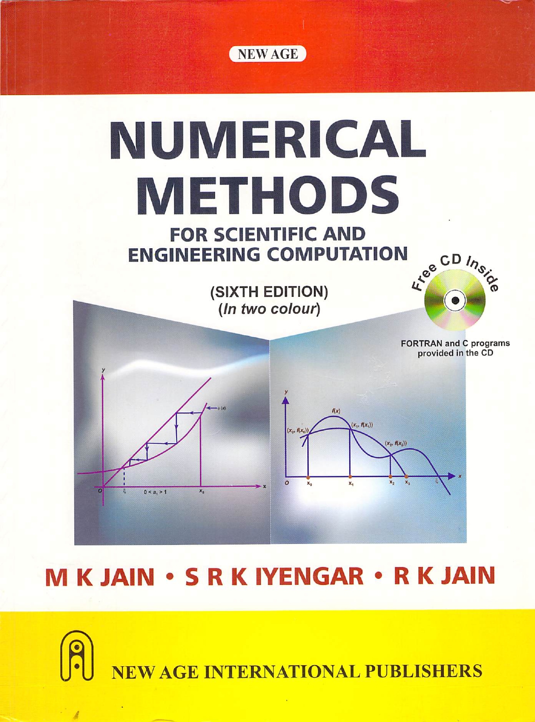 Numerical Methods For Scientific And Engineering Computation 6th Edition M K Jain