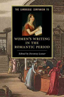 The Cambridge Companion To Womens Writing In The Romantic Period Devoney Looser