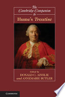 The Cambridge Companion To Humes Treatise Donald C Ainslie