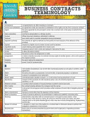 Business Contracts Terminology Speedy Study Guide Speedy Publishing Llc