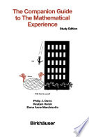 The Companion Guide To The Mathematical Experience Study Edition Philip J Davis