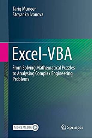 Excelvba From Solving Mathematical Puzzles To Analysing Complex Engineering Problems Tariq Muneer