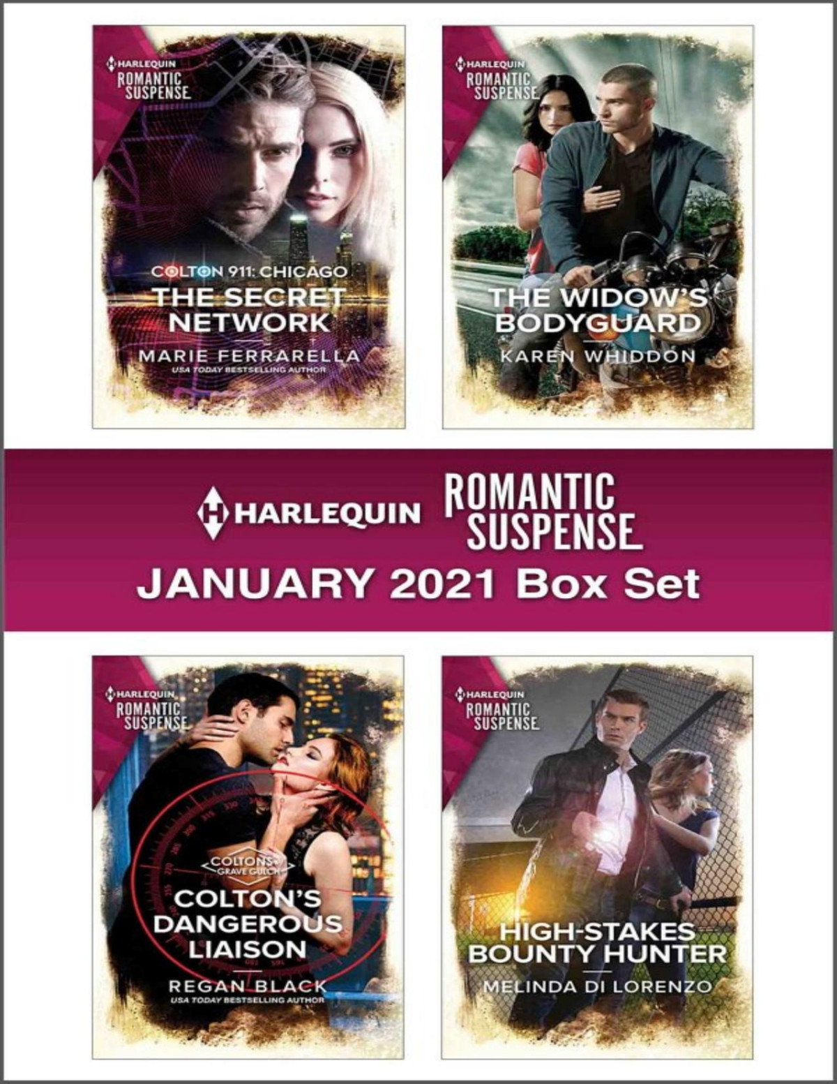 Harlequin Romantic Suspense January 2021 Marie Ferrarella Regan Black