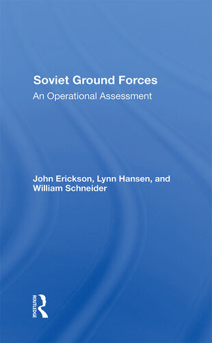 Soviet Ground Forces An Operational Assessment John Erickson