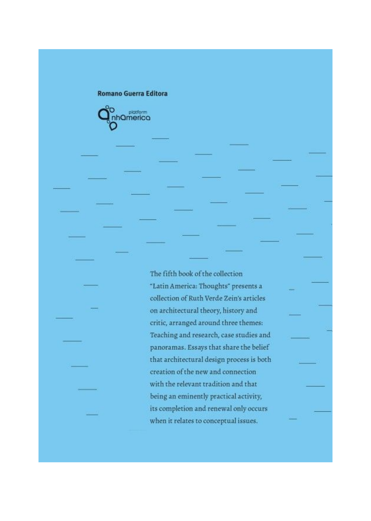 Critical Readings Latin America Thoughts 5 Ruth Verde Zein