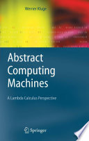 Abstract Computing Machines Werner Kluge
