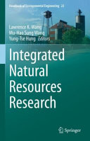 Integrated Natural Resources Research Lawrence K Wang Muhao Sung Wang