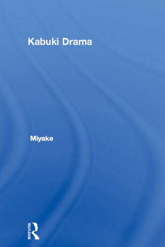 Kabuki Drama Shtar Miyake