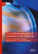 The Institutionalisation Of Evaluation In The Americas Reinhard Stockmann