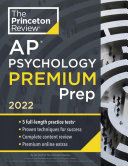 Princeton Review Ap Psychology Premium Prep 2022 The Princeton The Princeton Review