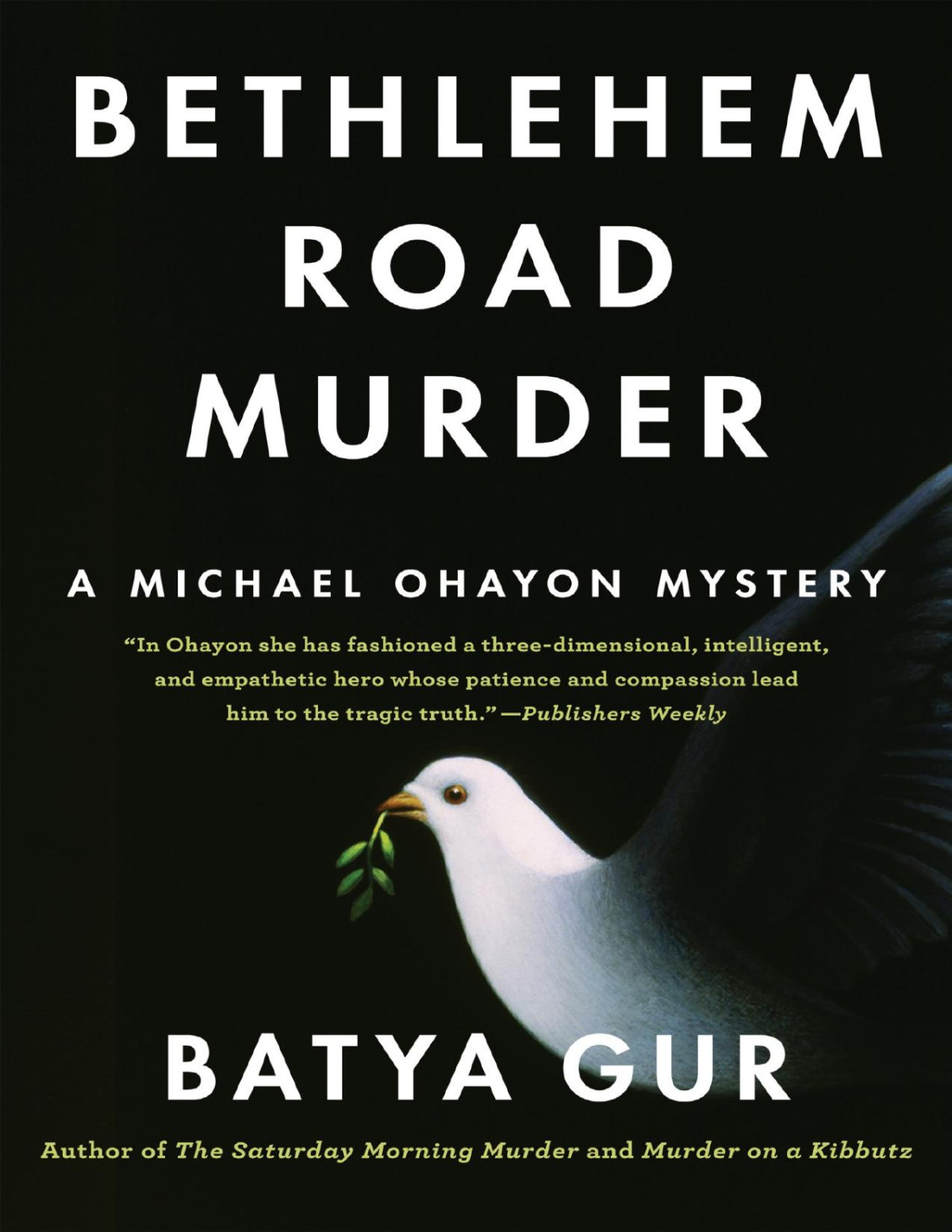 Bethlehem Road Murder Batya Gur
