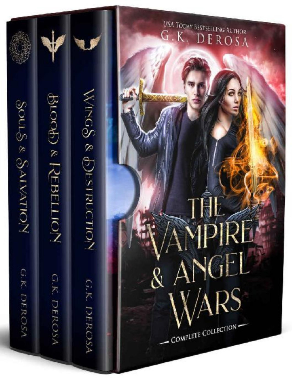 The Vampire Angel Wars Complete Collection Gk Derosa