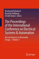 The Proceedings Of The International Conference On Electrical Systems Automation Mohamed Bendaoud