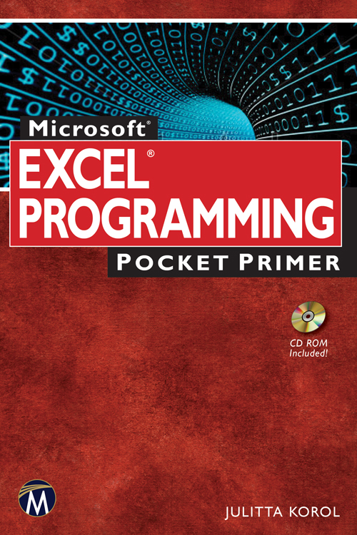 Excel Programming Julitta Korol