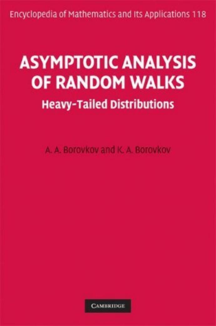 Asymptotic Analysis Of Random Walks Heavytailed Distributions 1st Edition Aa Borovkov