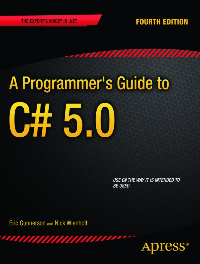 A Programmers Guide To C 50 Eric Gunnerson Nick Wienholt