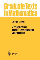 Differential And Riemannian Manifolds Serge Lang