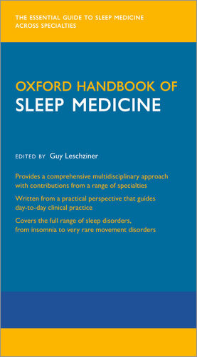 Oxford Handbook Of Sleep Medicine Guy Leschziner