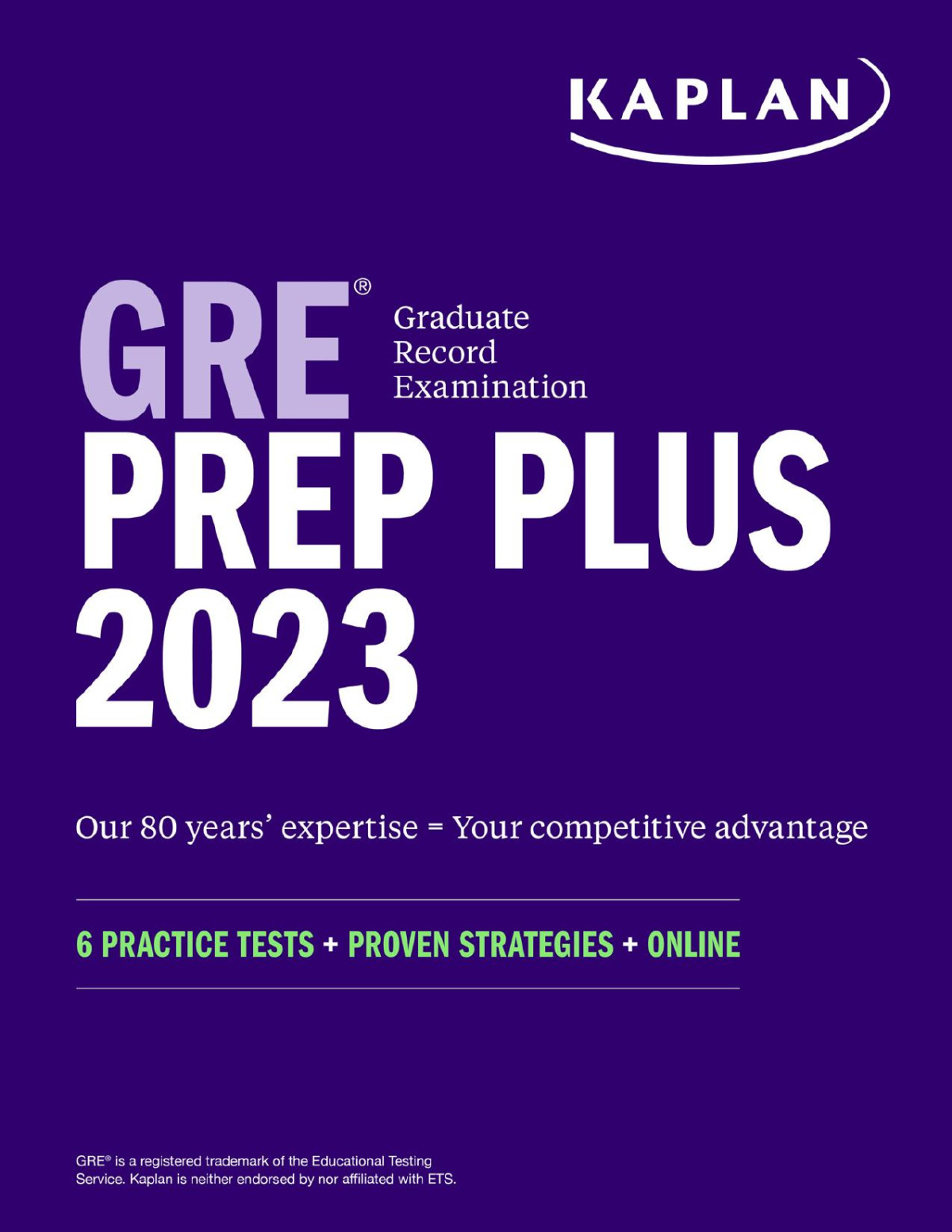 Gre Prep Plus 2023 Kaplan Test Prep