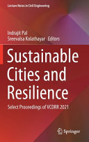 Sustainable Cities And Resilience Select Proceedings Of Vcdrr 2021 1st Edition Indrajit Pal
