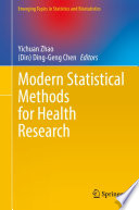 Modern Statistical Methods For Health Research 1st Edition Yichuan Zhao