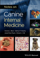 Notes On Canine Internal Medicine Victoria L Black Kathryn F Murphy